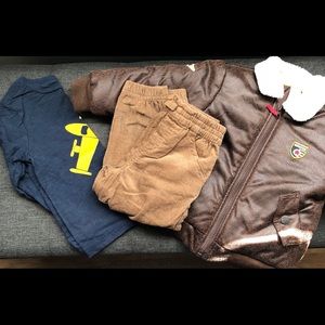 2T Aviator outfit. Jacket was only worn one time!